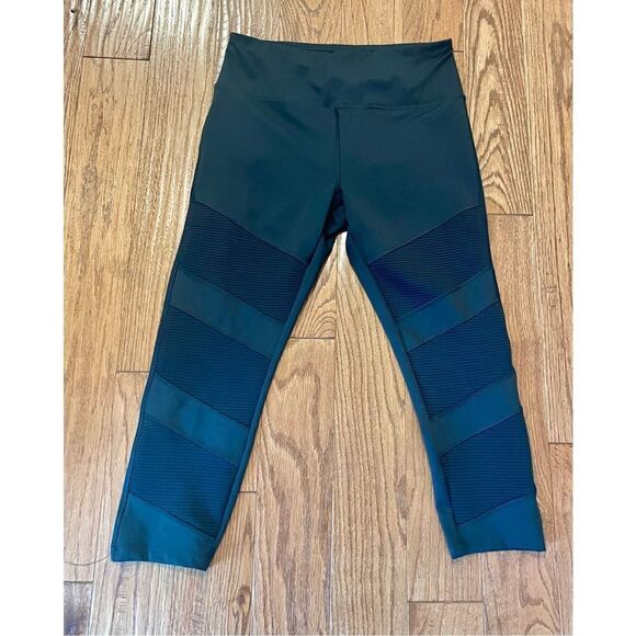 Cali active black moto cropped leggings size large - Picture 10 of 10